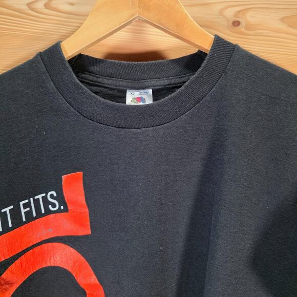 VTG KOOL Cigarettes "IT FITS" T Shirt Men XL Fade Distress 90s - Picture 2 of 8